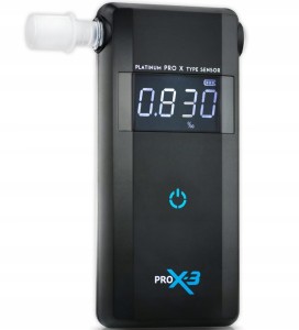 Alkomat PRO X-3 + 12 m-cy kalibracji + 3 lata gwarancji